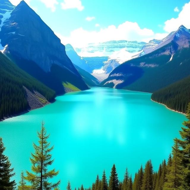 Lake Louise turquoise waters